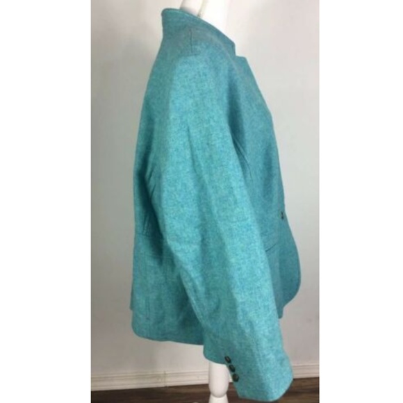 Talbots Women’s Plus Blazer Jacket Wool - Picture 4 of 8